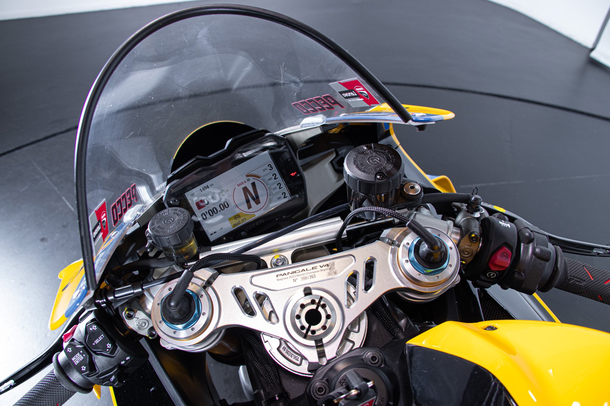 Ducati PANIGALE V4 BAGNAIA WORLD CHAMPION REPLICA 